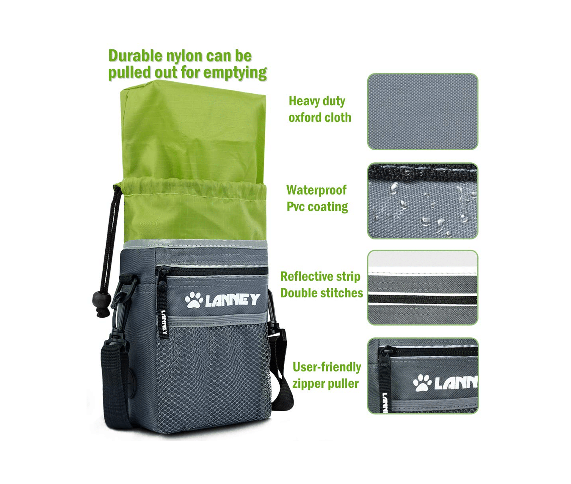 LANNEY Dog Treat Pouch Pet Training Bag 2019 Review