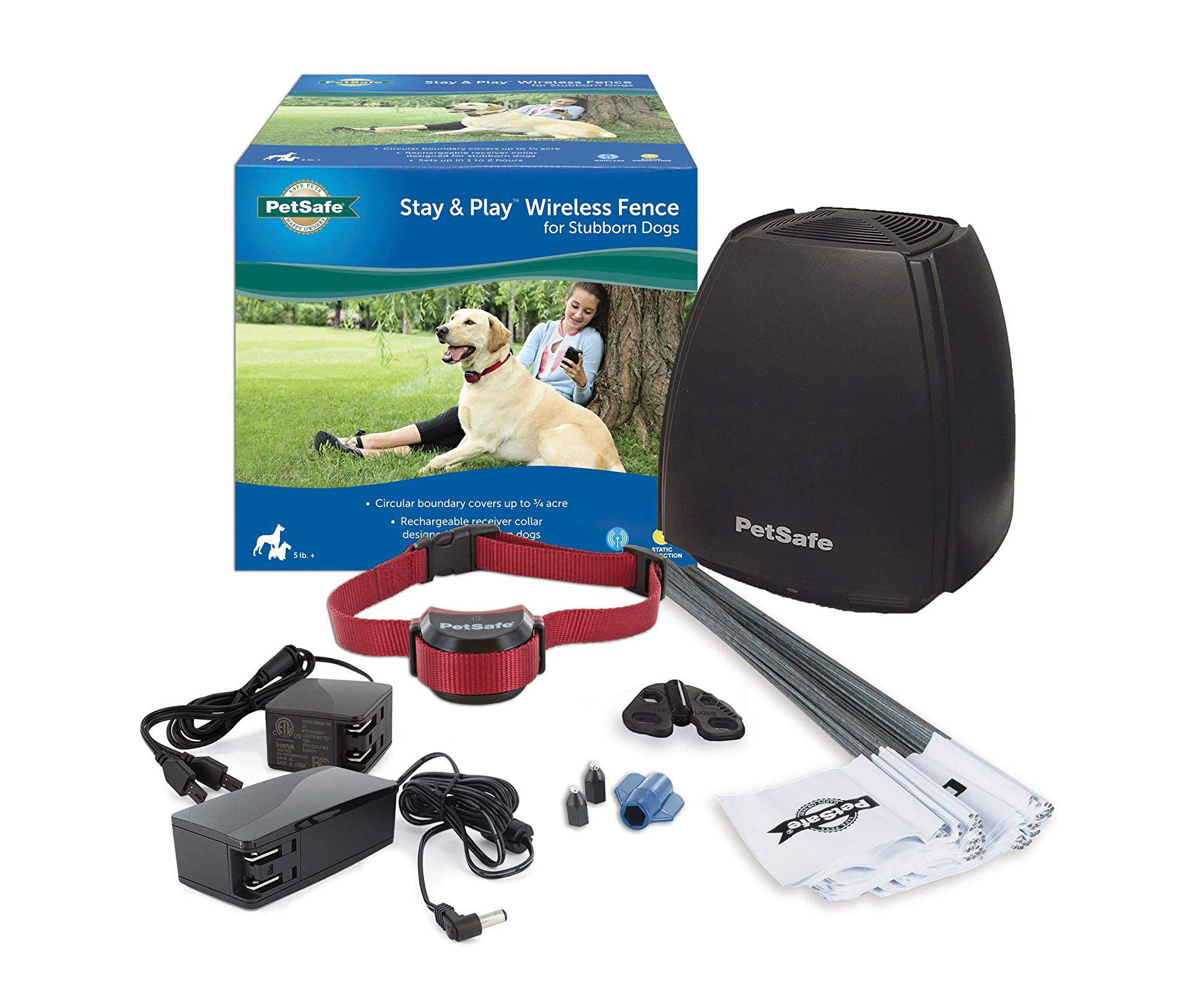 PetSafe stay & play wireless dog fence for stubborn dogs