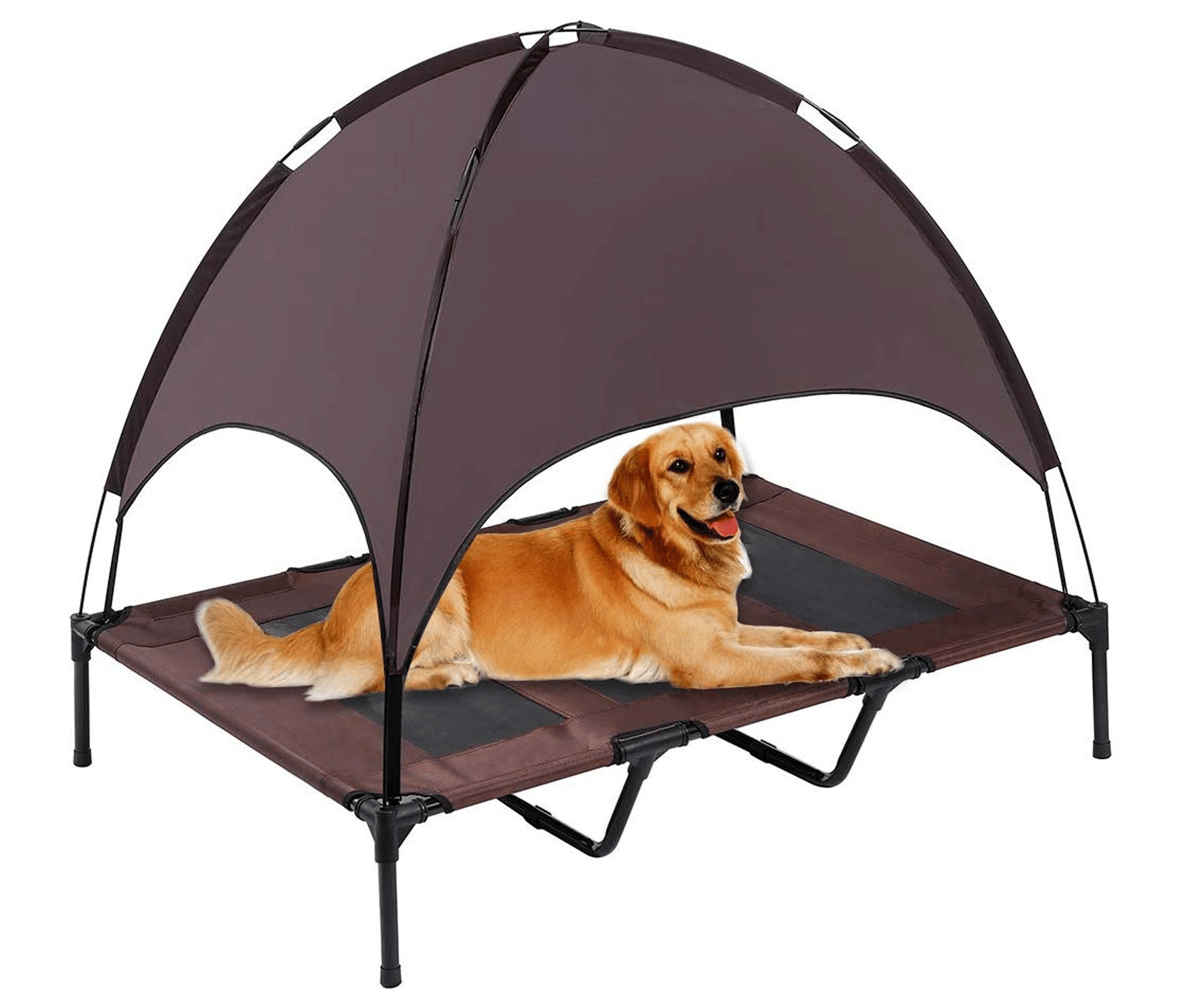 SUPERJARE Outdoor Elevated Dog Bed with Canopy 2019 Review